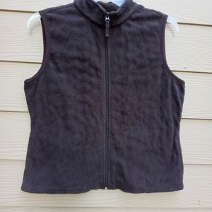 Brown mountain Lake women's vest size Large